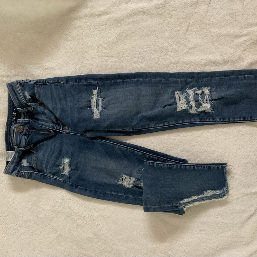American Eagle Outfitters Blue Skinny Jeans